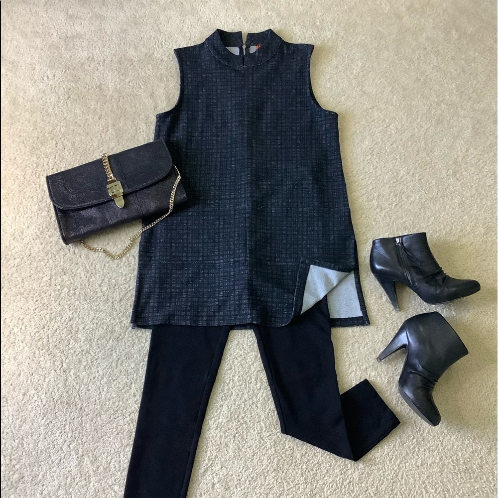 Isle by Melis Kozan Soft Shift Tunic Dress